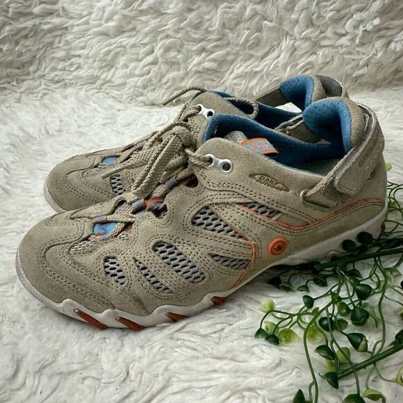 allrounder by mephisto Niwa Sports Trainer Shoes Beige Suede Womens size 8 - Picture 4 of 8